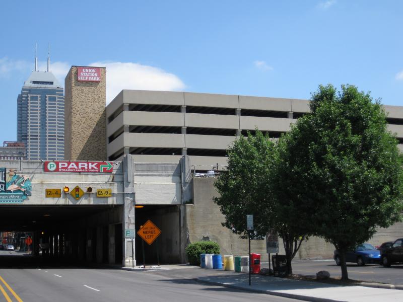 Denison Union Station Garage at 301 S. Meridian St. Indianapolis