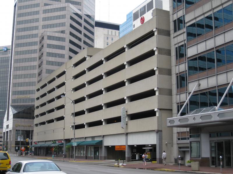 Denison Market Tower Garage at 139 N. Illinois St. Indianapolis Parking
