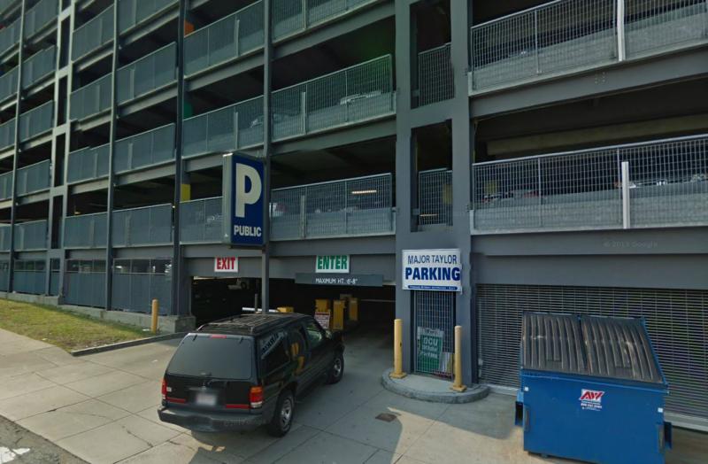 Major Taylor Garage at 30 Major Taylor Blvd. Worcester Parking