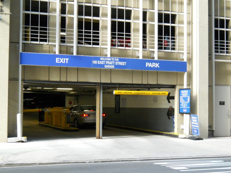 LAZ Parking at 100 E. Pratt St. Baltimore Parking