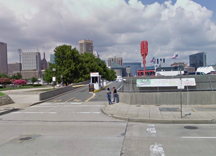 LAZ Parking at 402 Key Highway Baltimore Parking