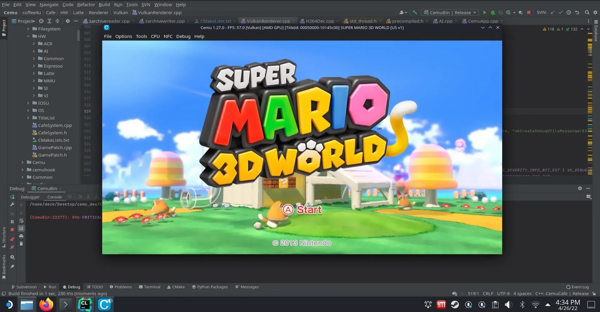 Emulador De Wii U Cemu Se Aproxima Do Suporte Para Linux E Steam Deck UnicórnioHater