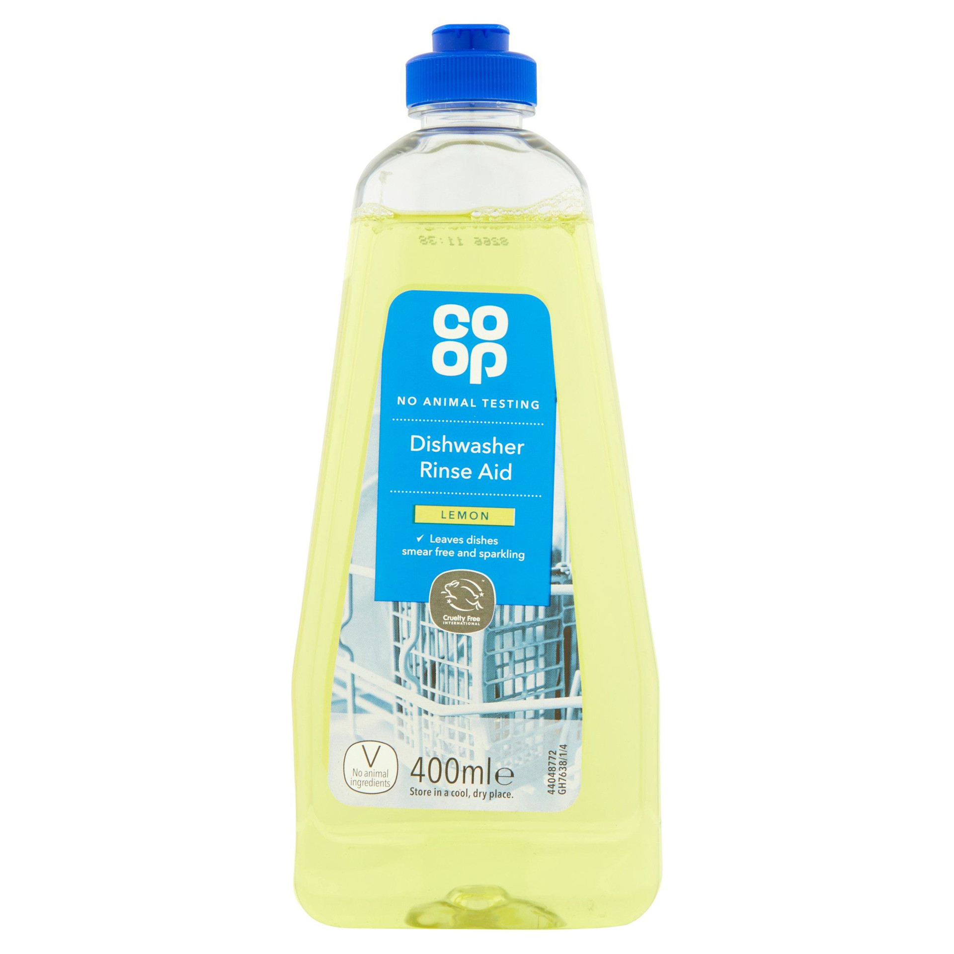 Coop Dishwasher Rinse Aid Lemon 400ml Guernsey Online Groceries