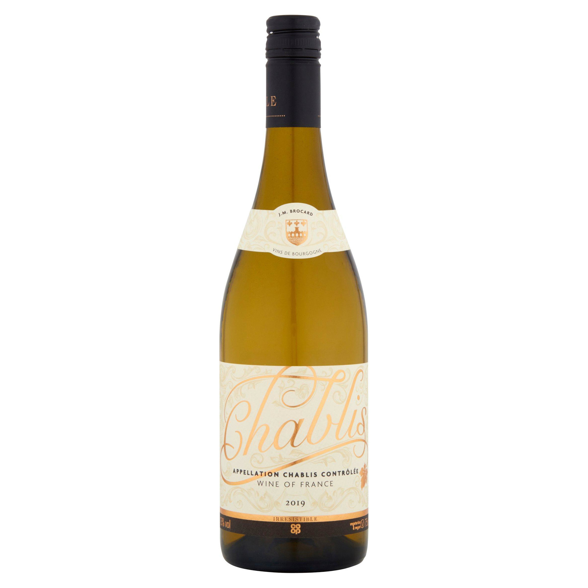 Coop Irresistible Chablis 75cl Channel Islands Cooperative Society