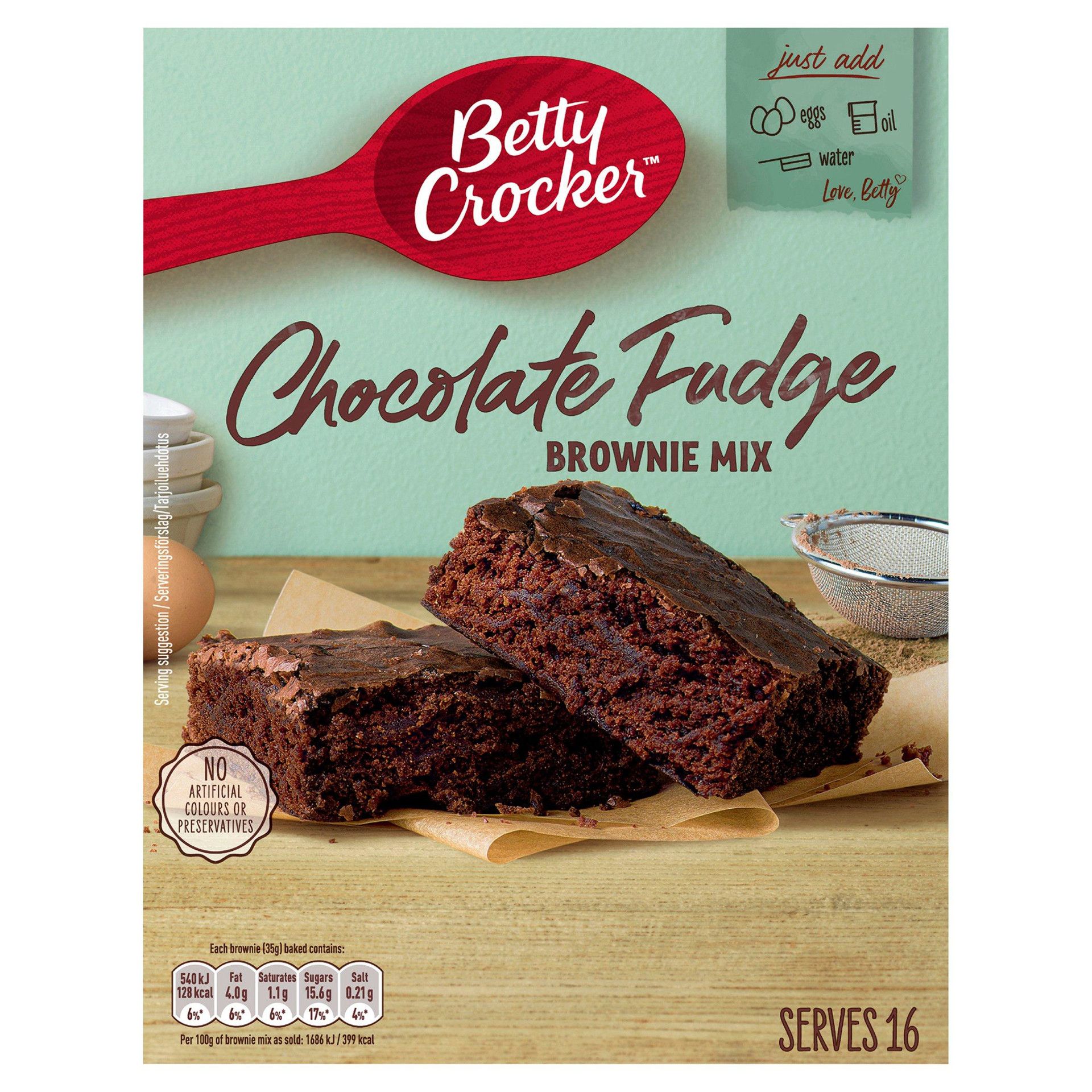 Betty Crocker Chocolate Fudge Brownie Mix 415g Guernsey Online