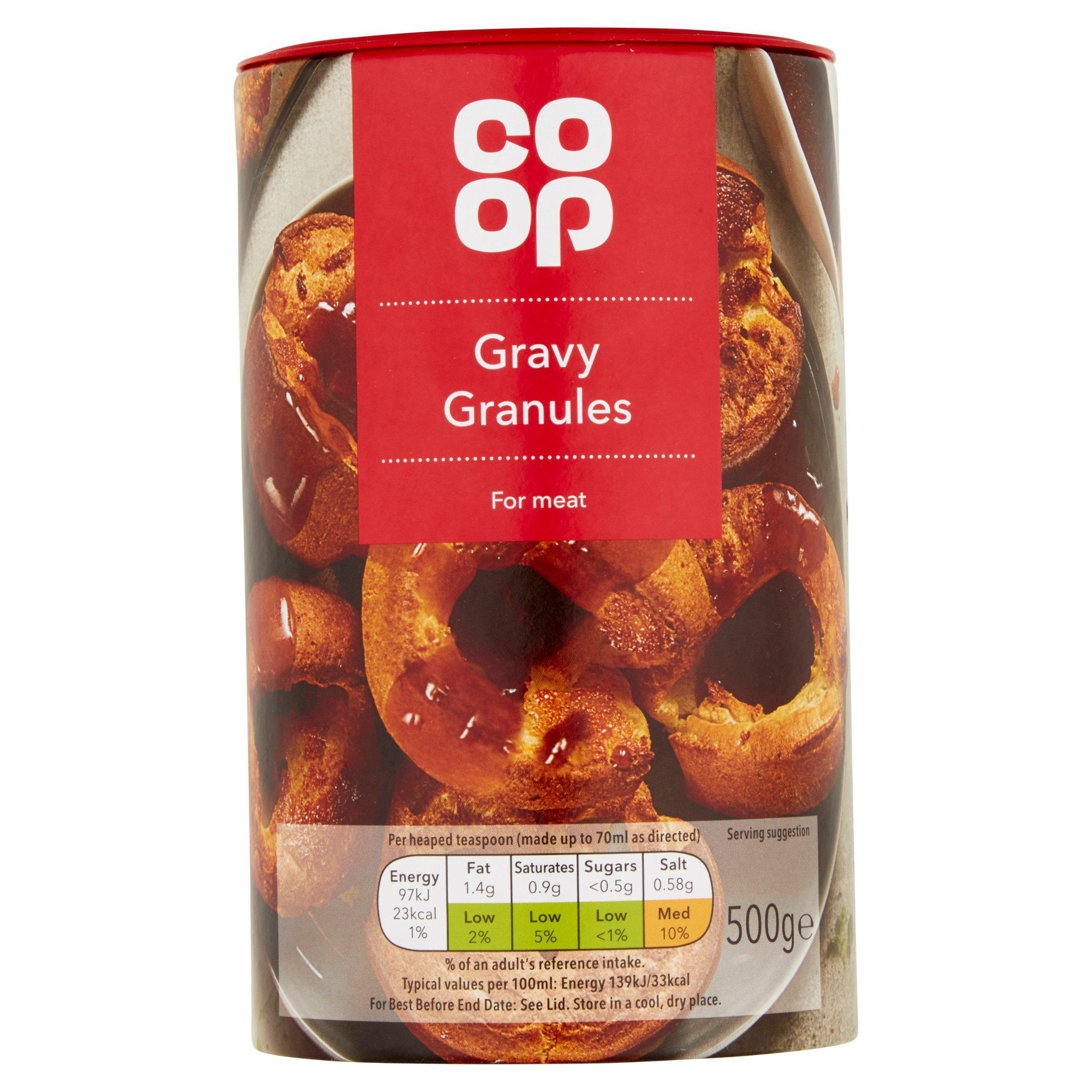 Coop Gravy Granules 500g Guernsey Online Groceries Channel Islands
