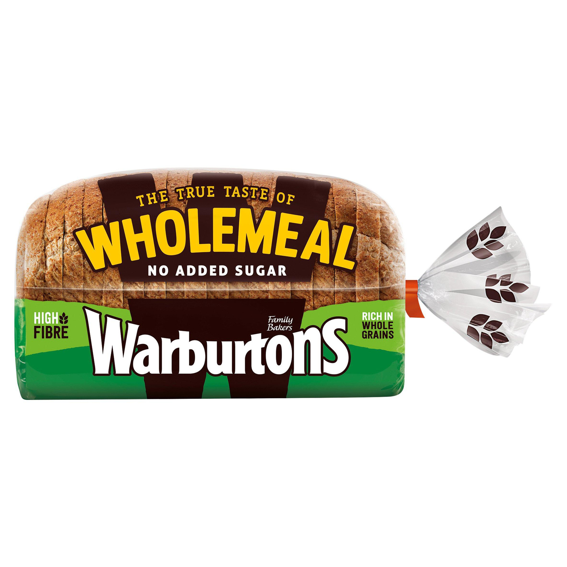 Warburtons The True Taste of Wholemeal 800g Jersey Online Groceries