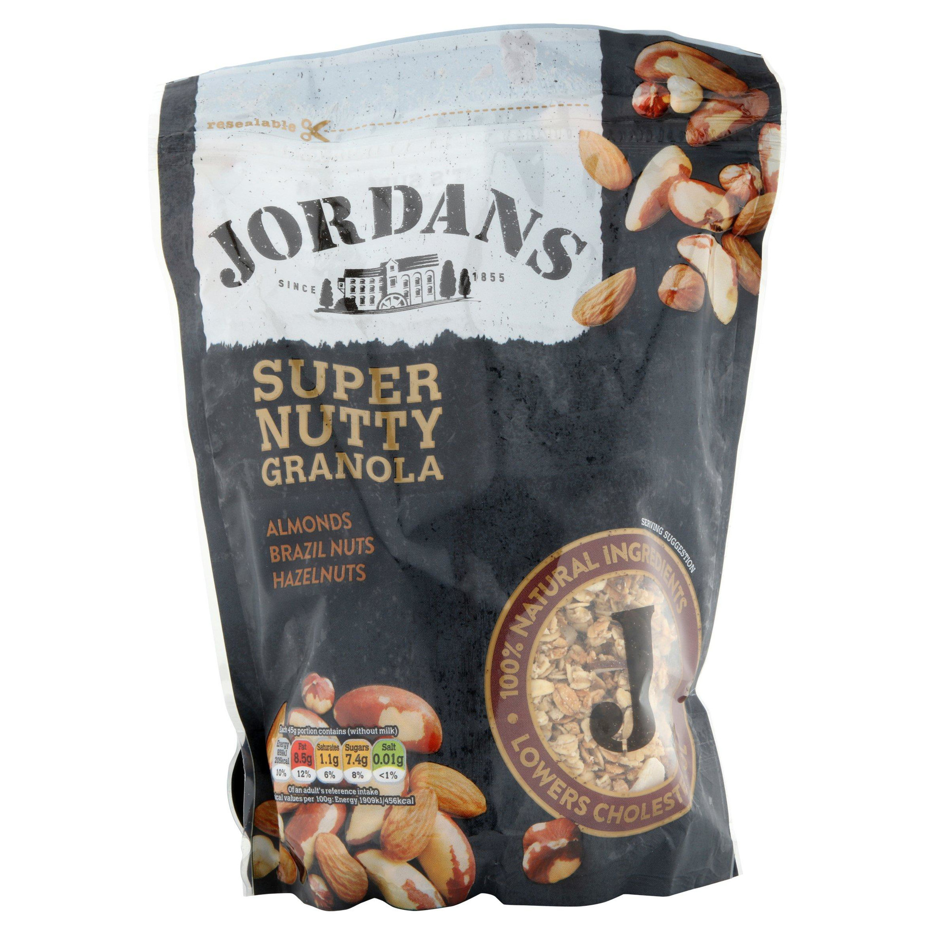Jordans Super Nutty Granola Almonds, Hazelnuts & Brazil Nuts 400g