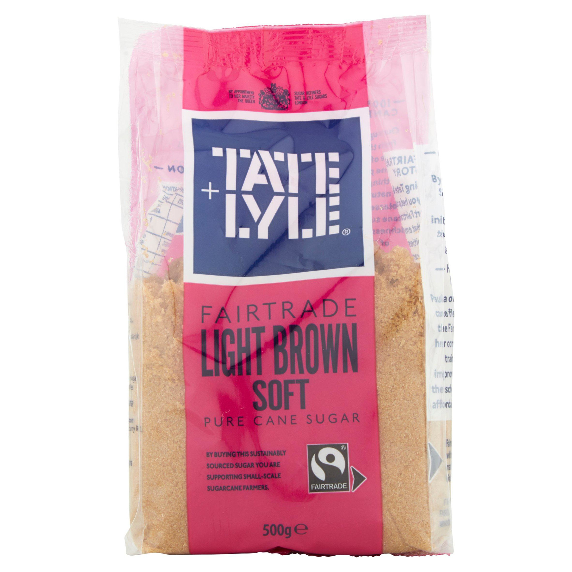 Tate & Lyle Mediterranean Inspired Light Soft Brown Cane Sugar 500g