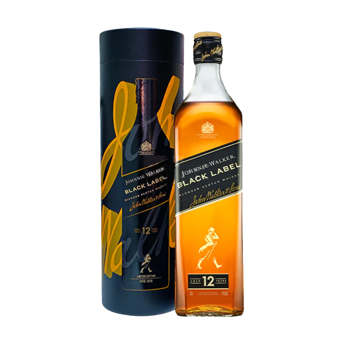 Johnnie Walker Black Label Aged 12 years 1L Villa Market
