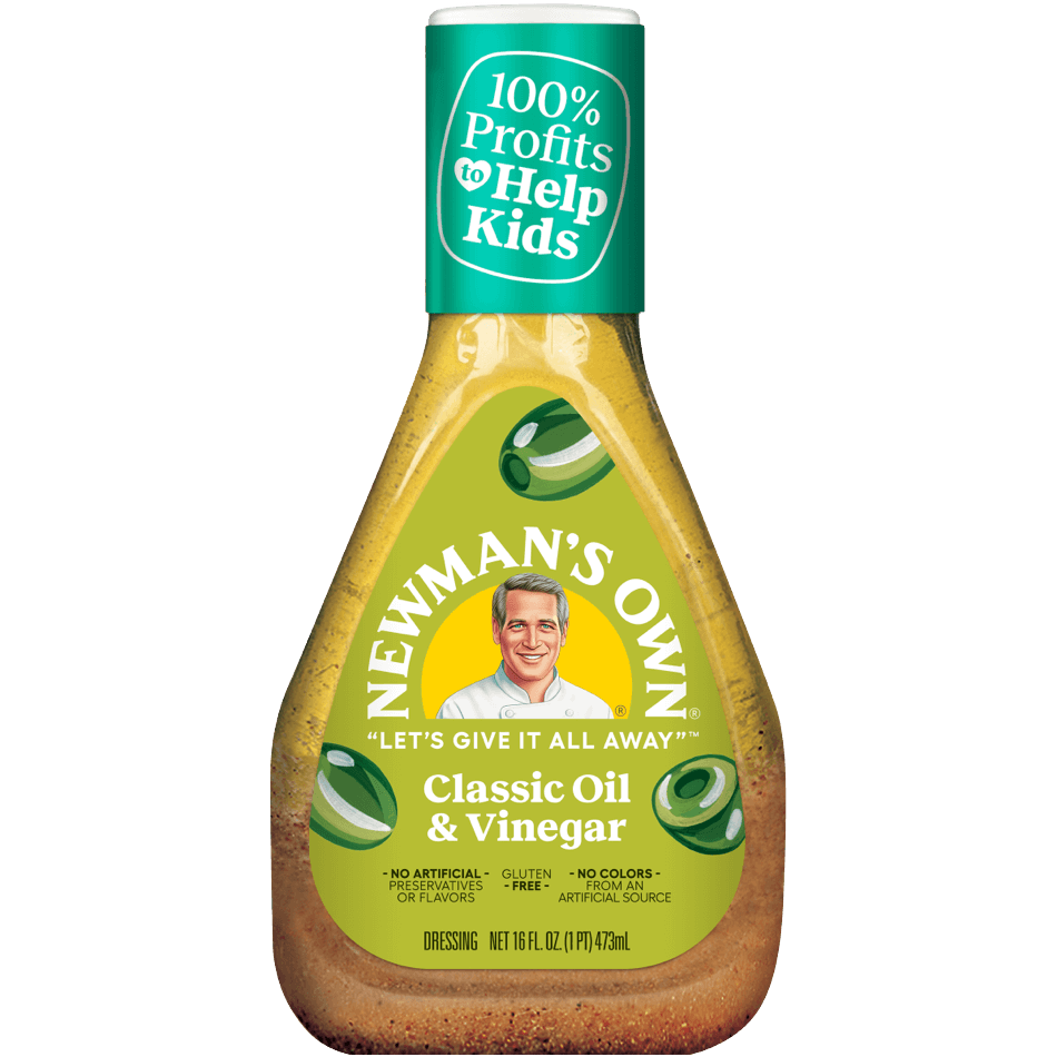 Newman's Own Classic Olive Oil & Vinegar Dressing 473ml Villa Market
