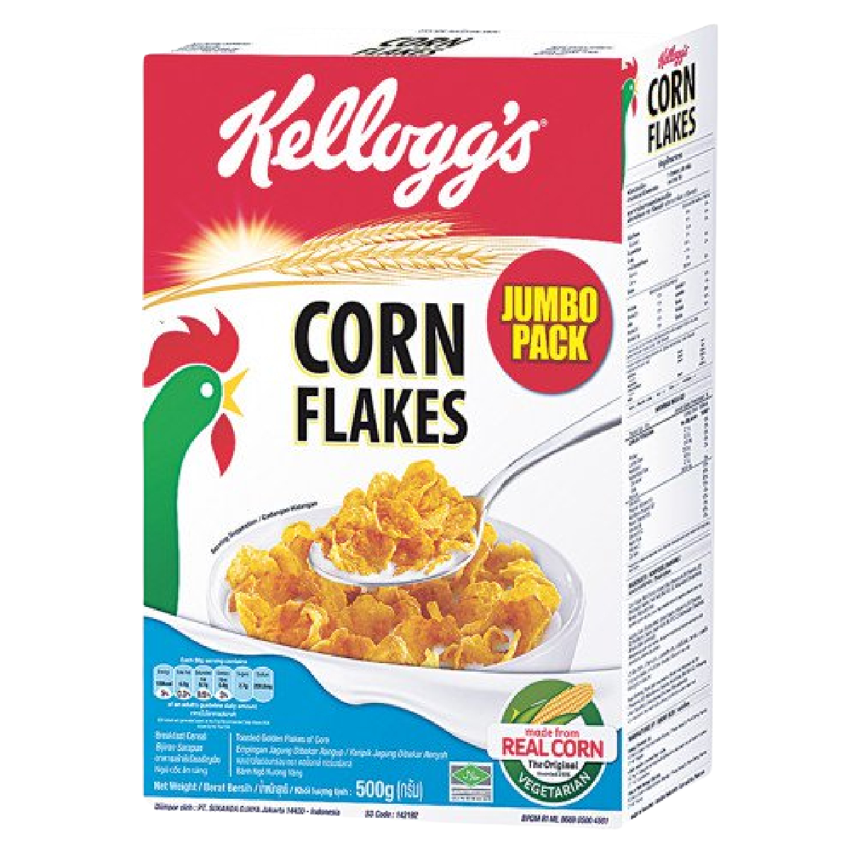 Kellogg's Corn Flakes Cereal 500g Villa Market