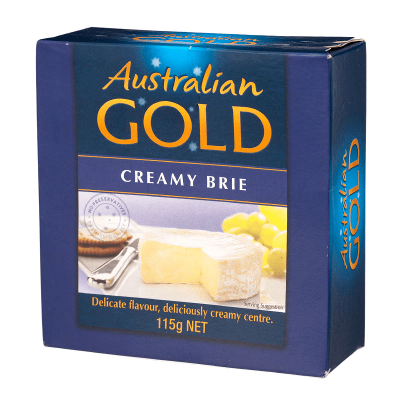 Australian Gold Brie Cheese 115g Villa Market