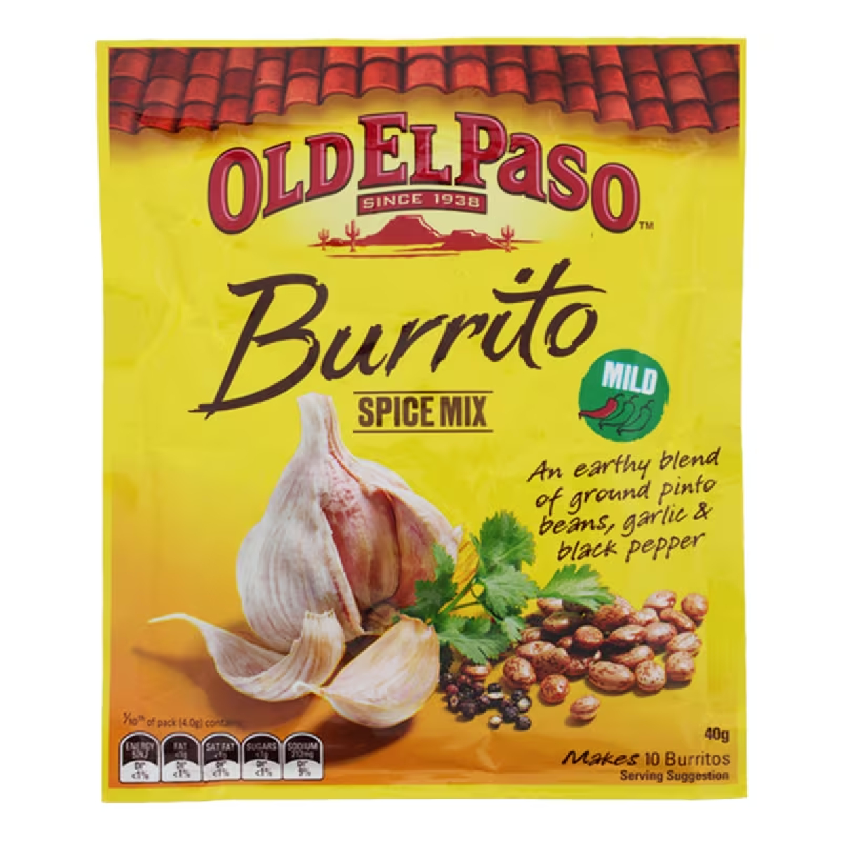 Old El Paso Burrito Seasoning Mix 50g Villa Market