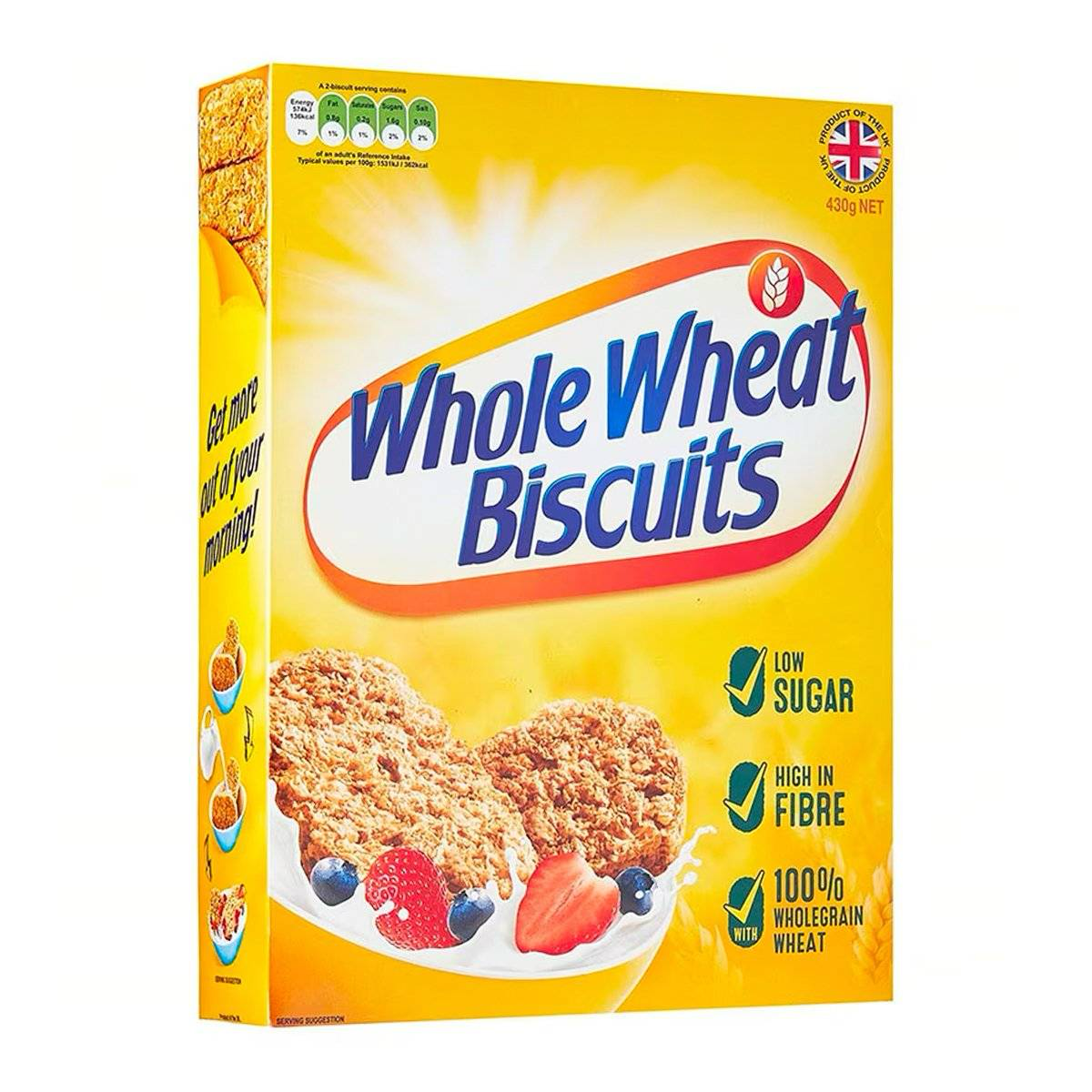 Whole Wheat Biscuits Breakfast Cereal 430g Villa Market