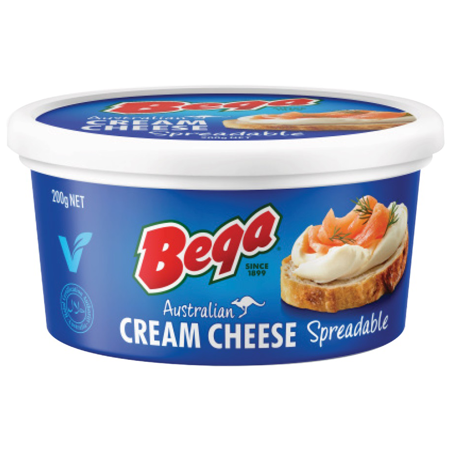 Bega Cream Cheese Spreadable 200g Villa Market