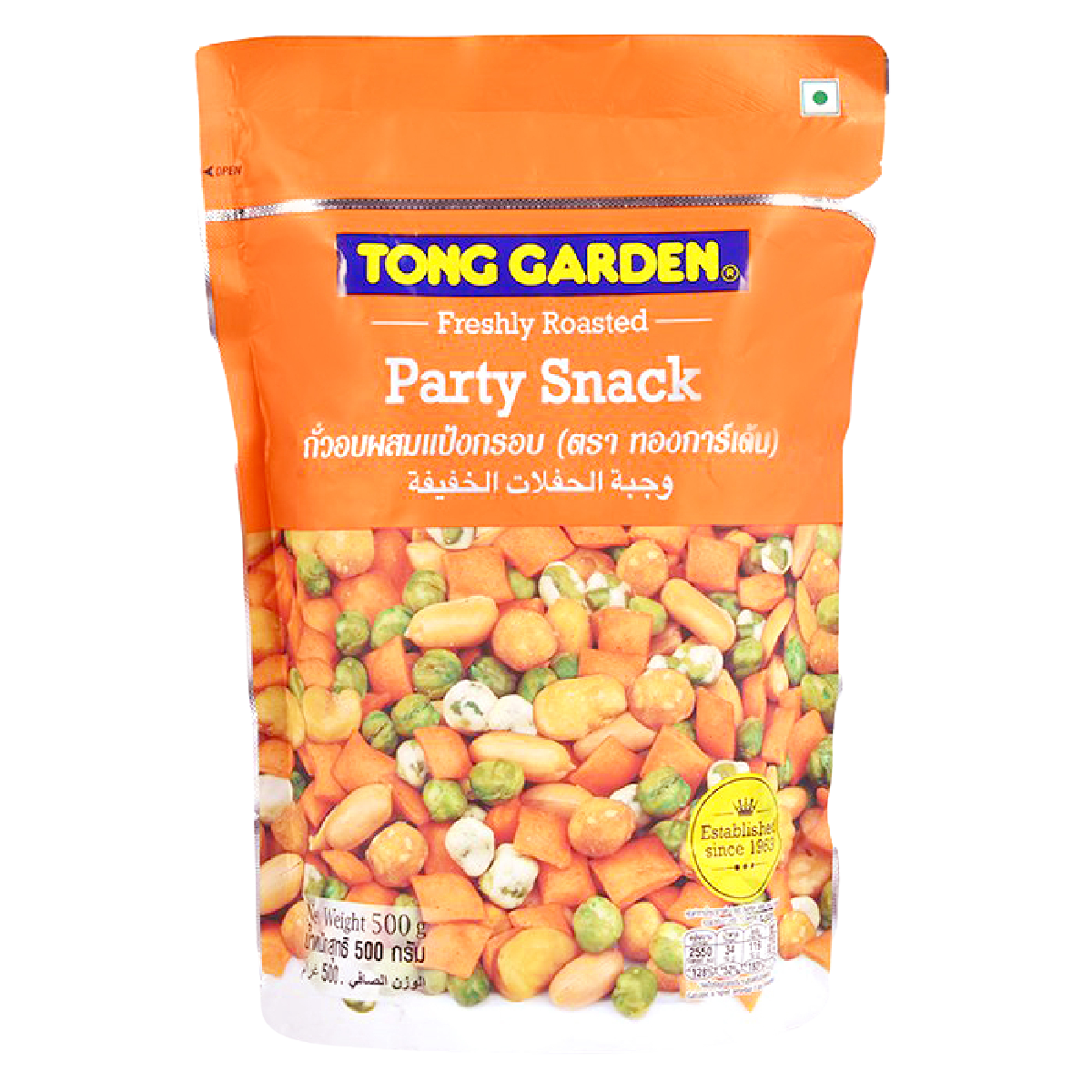 Tong Garden Party Snack 500g Villa Market