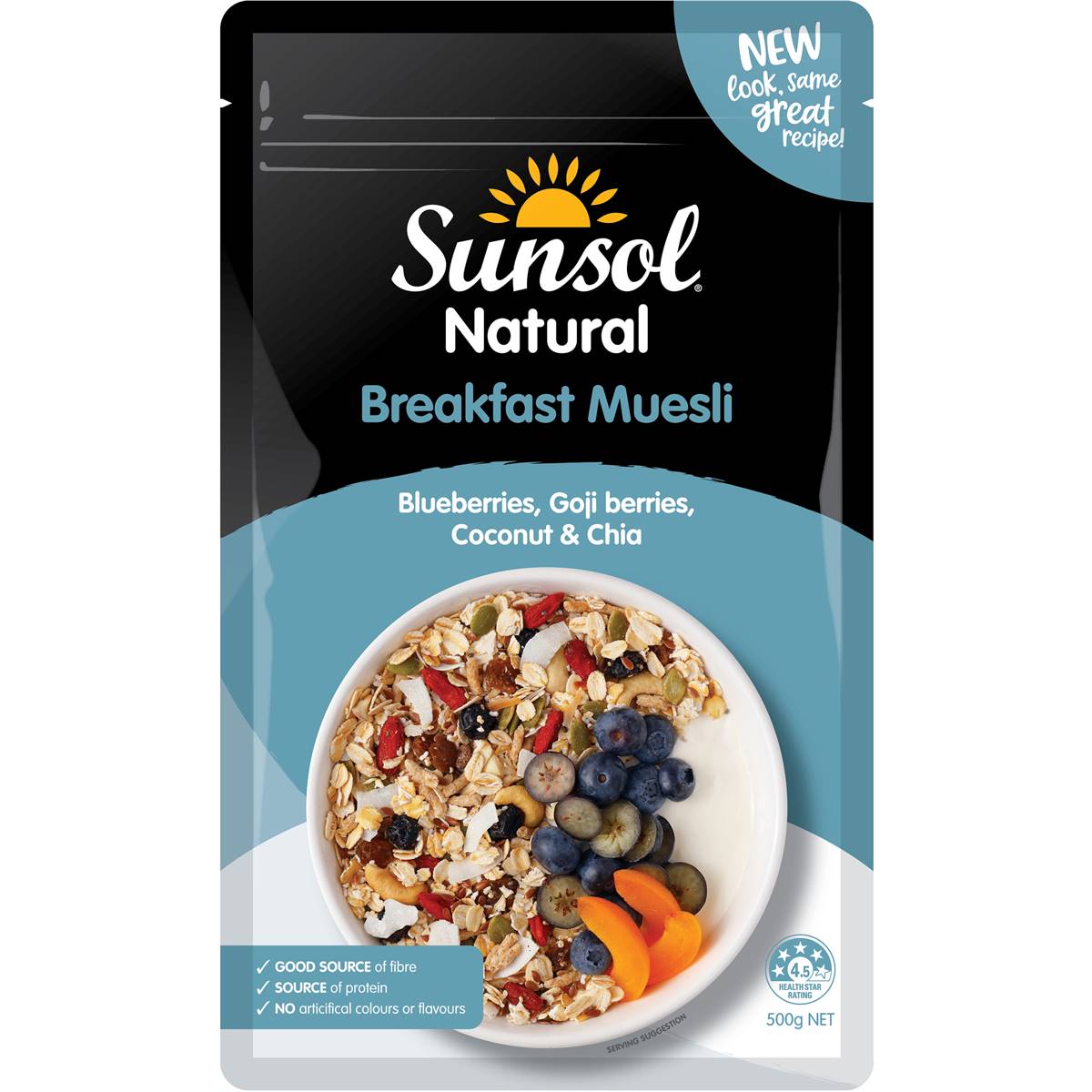 Sunsol Ancient Grains & Superfruits Muesli 500g Villa Market