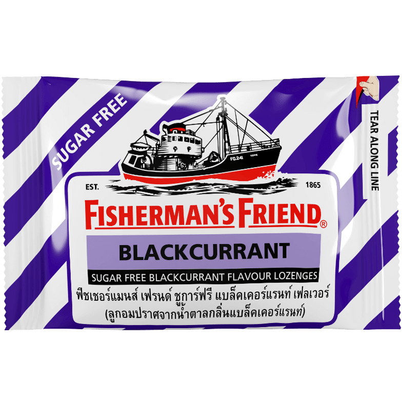 Fisherman's Friend Blackcurrant Flavour Lozenges 25g Villa Market