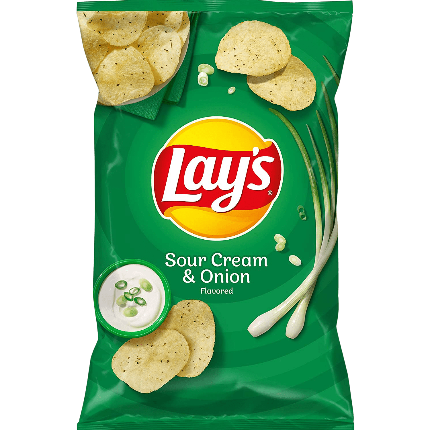 Lay's Sour Cream & Onion Potato Chips 184g Villa Market