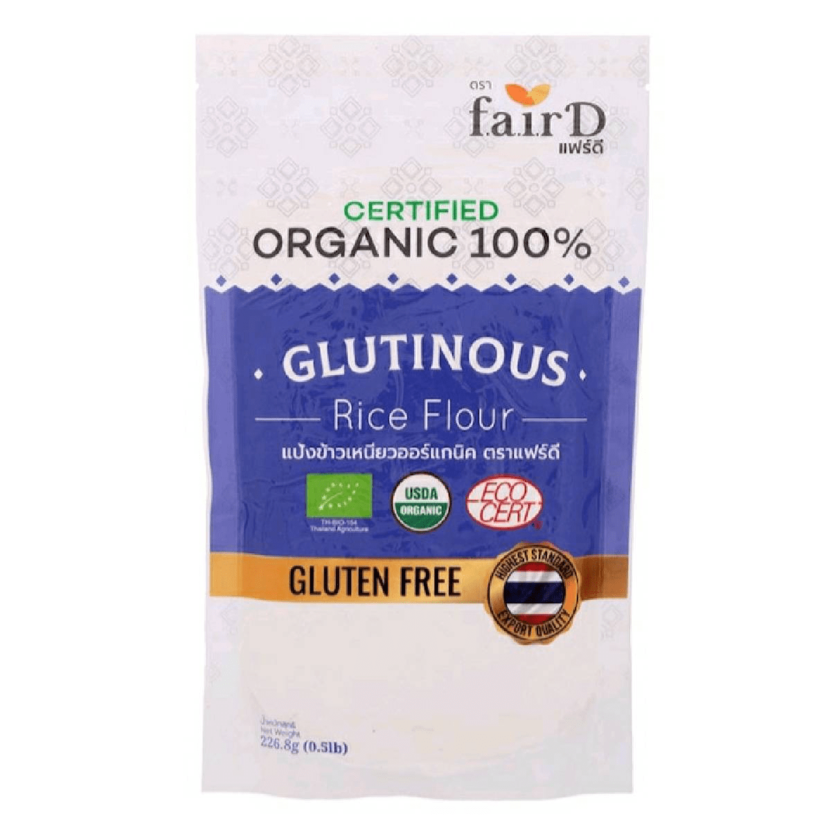 Fair D Organic Glutinous Rice Flour 226g Villa Market