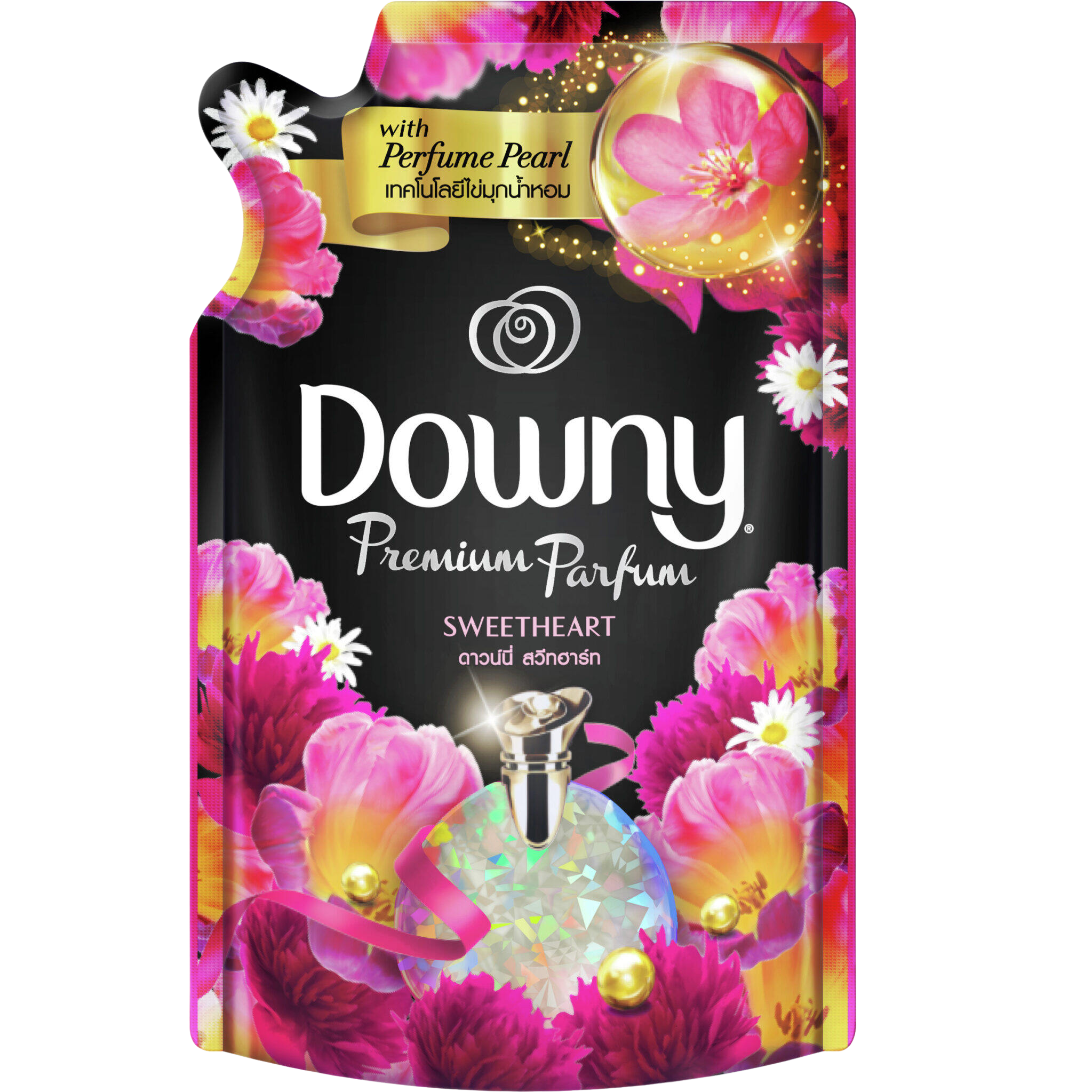 Downy Concentrated Fabric Softener Sweetheart Refill 500ml Villa Market