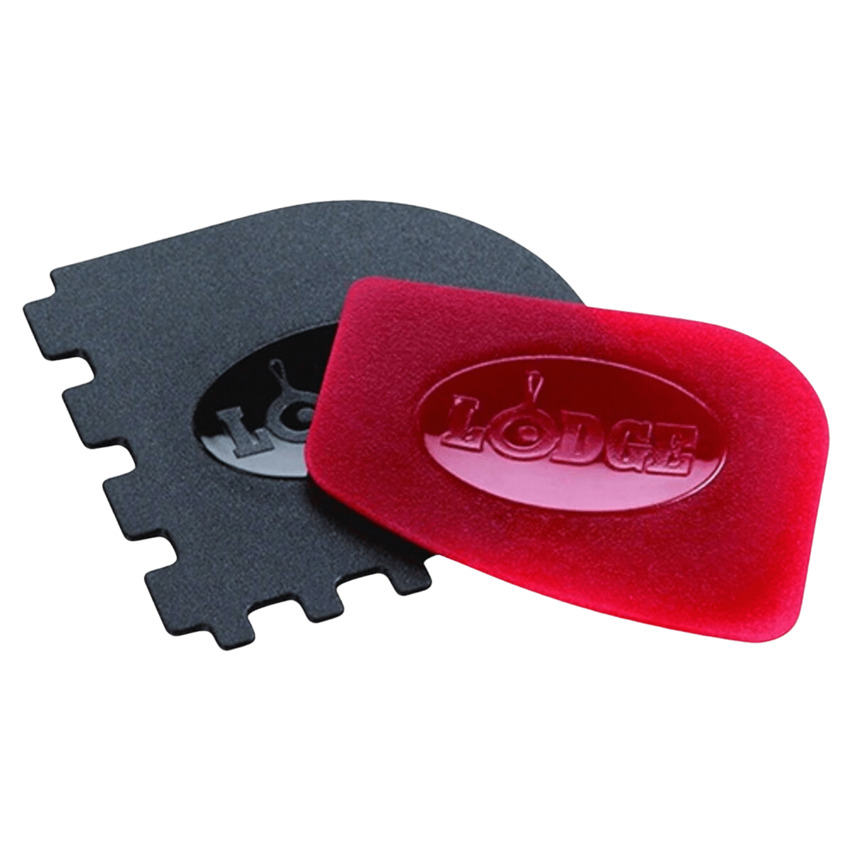Lodge Scraper Combo Red & Black Pan Scrape 1Pc Villa Market