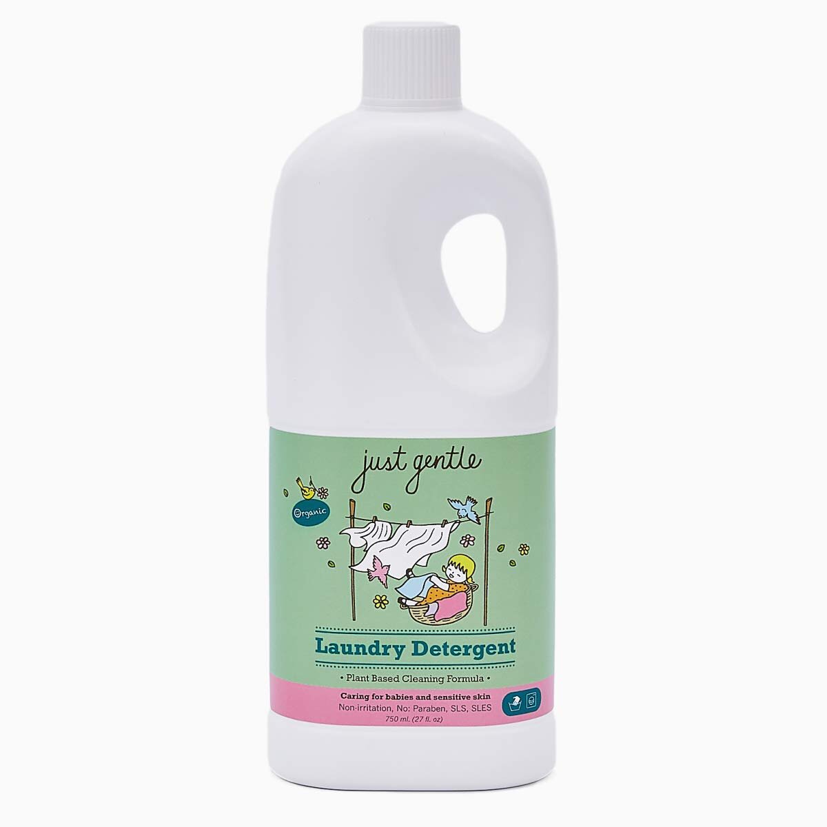 Just Gentle Laundry Detergent 750ml Villa Market