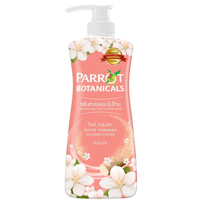 Parrot White Tanaka Shower Cream 450ml Villa Market