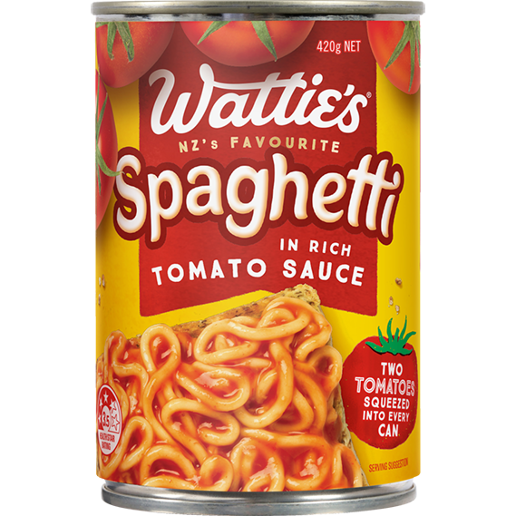 Wattie's Spaghetti In Tomato Sauce 420g Villa Market