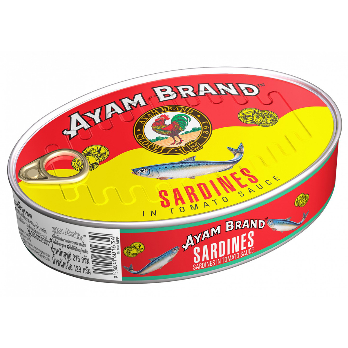 Ayam Sardines In Tomato Sauce 215g Villa Market