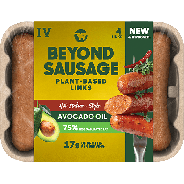 Beyond Meat PlantBased Links Sausage Hot Italian Style 400g Villa Market