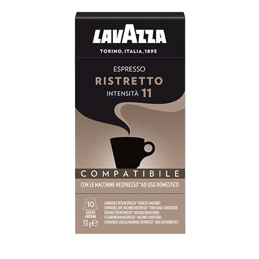Lavazza Espresso Ristretto Coffee 10 Capsules 53g Villa Market