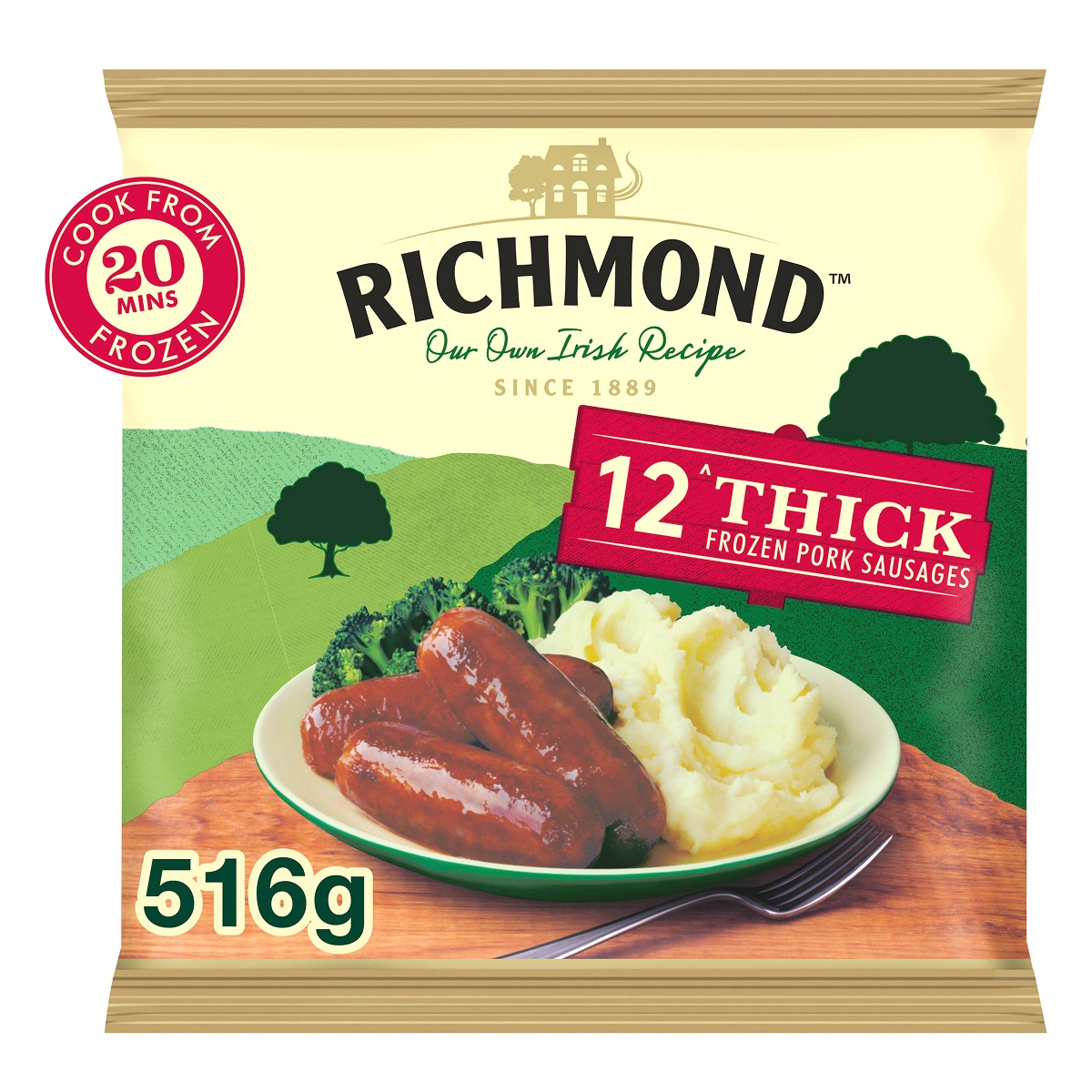 Richmond Sausages Thick Pork 516g Villa Market