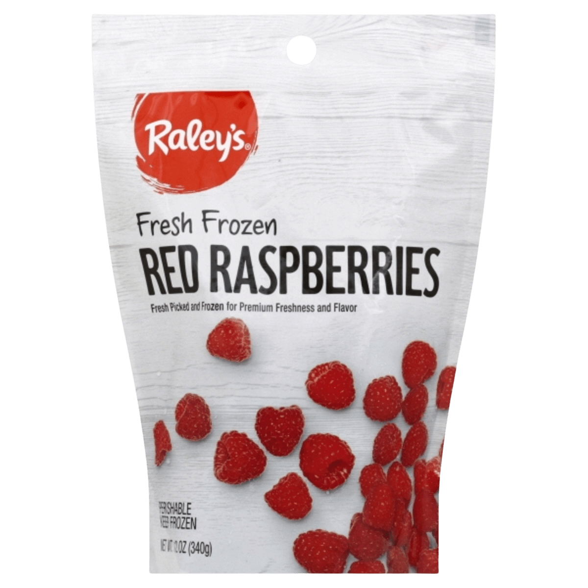 Raley's Frozen Red Raspberry 340g Villa Market