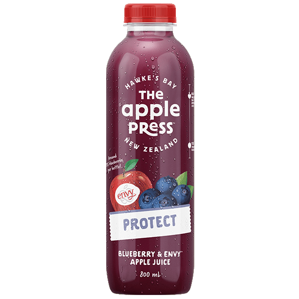 The Apple Press Protect Blueberry & Envy Apple Juice 800ml Villa Market