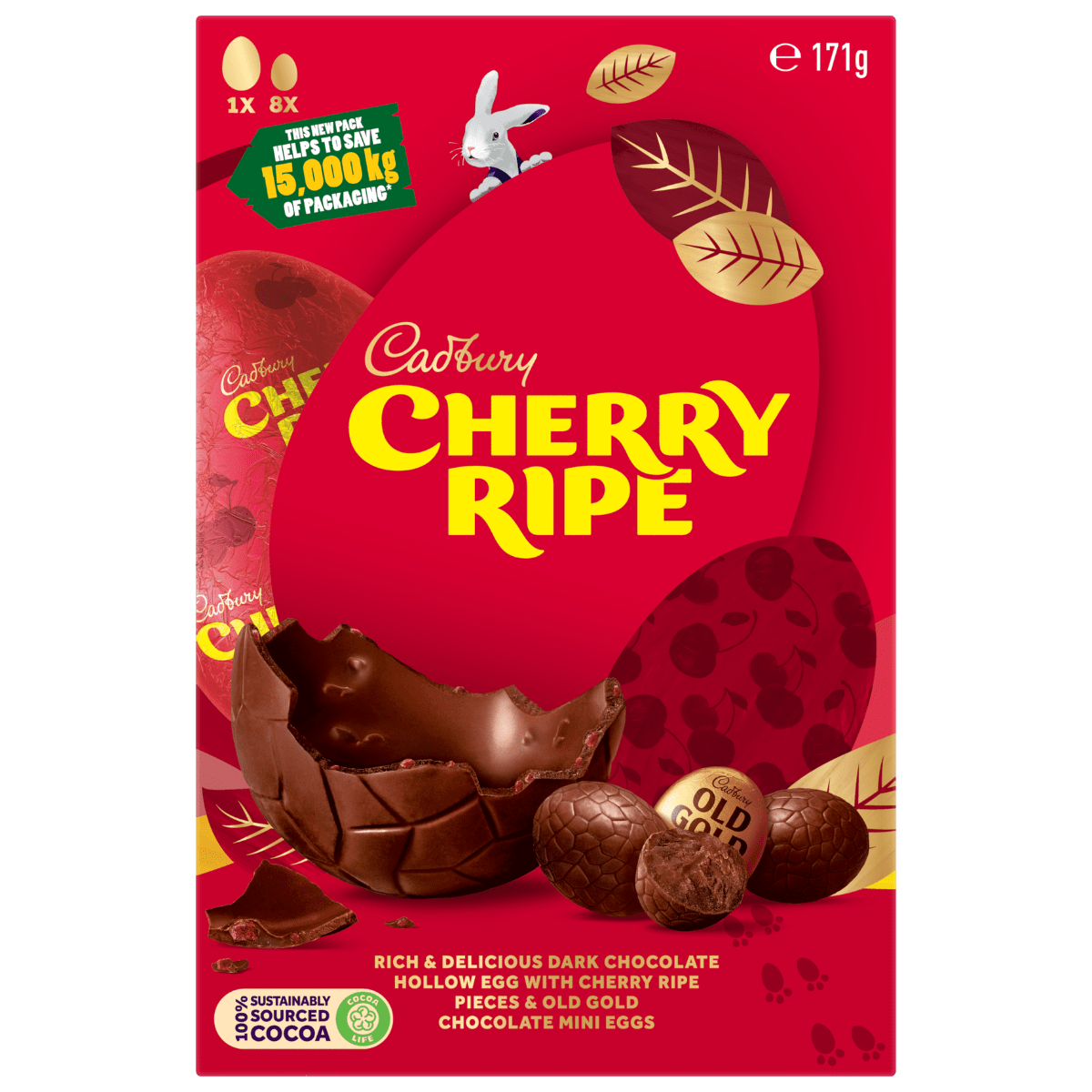 Cadbury Cherry Ripe Gift Box 171g Villa Market