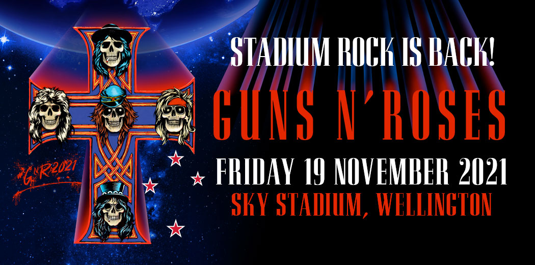 Guns N' Roses tickets Sky Stadium Ticketek New Zealand