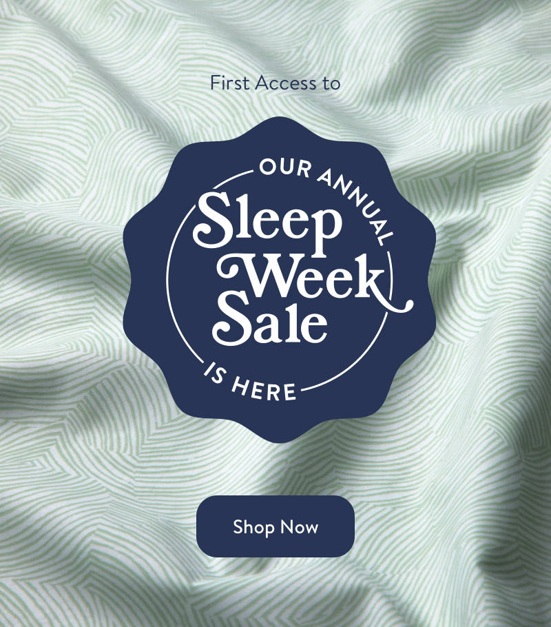 Annual Sleep Week Sale is Back Brooklinen