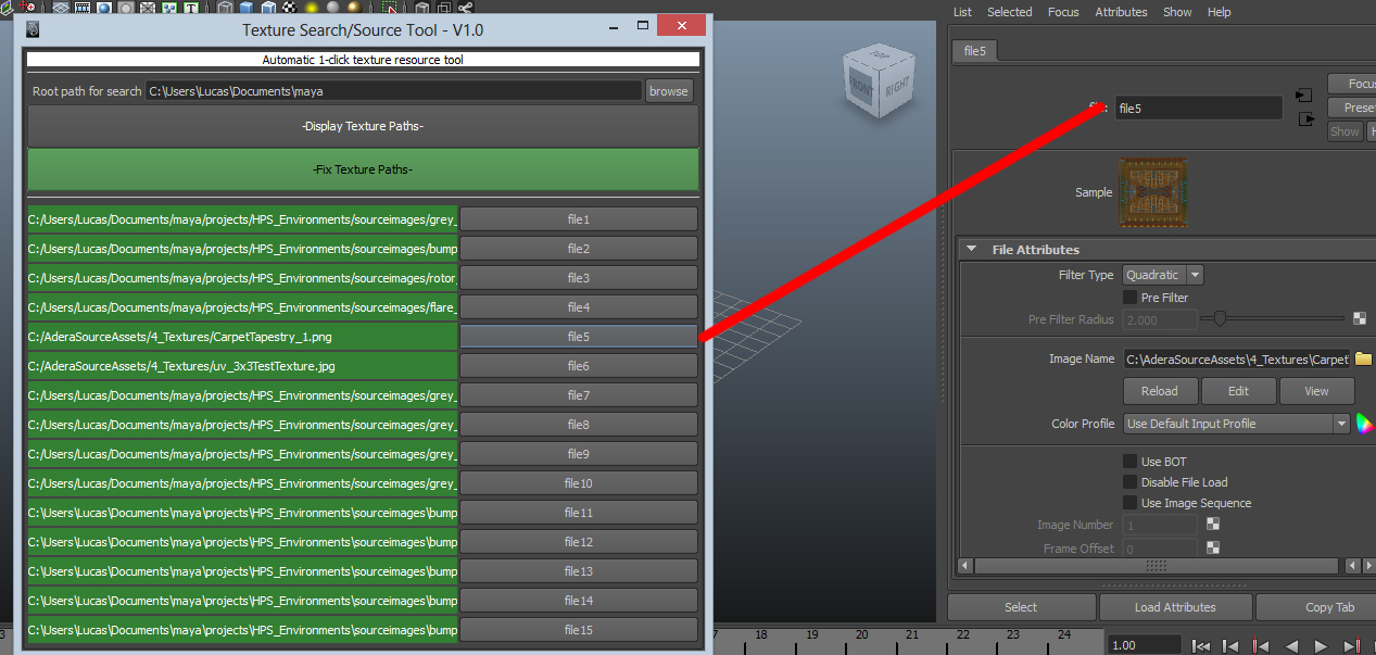 Texture Path Genie for Maya Free Utility / External Scripts / Plugins