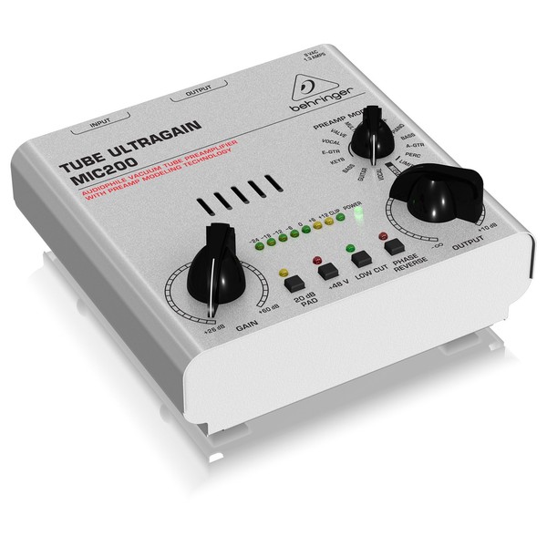 Behringer MIC200 Tube Ultragain Preampli de Micro Gear4music