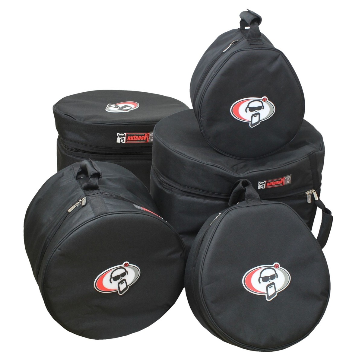 Protection Racket 22" 5pc Fusion Nutcase Drum Bag Set at Gear4music