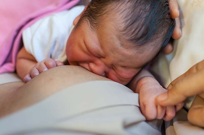 8 Alasan Bayi Menarik Puting Ibu Saat Menyusu Hello Sehat bayi menangis saat menyusu