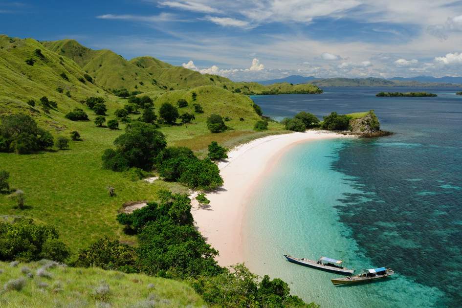 Pink Beach, Komodo National Park. Photo Rafal Cichawa/Shutterstock