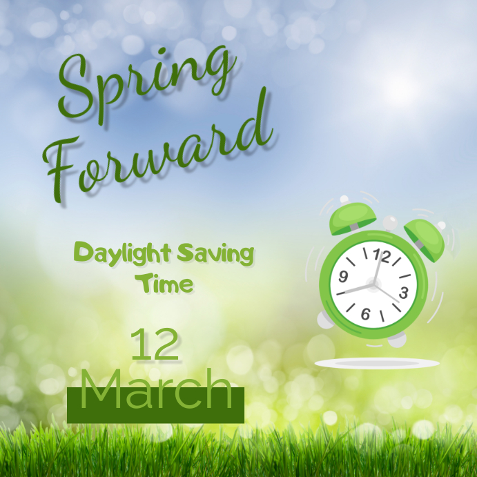 Spring Forward Template PosterMyWall