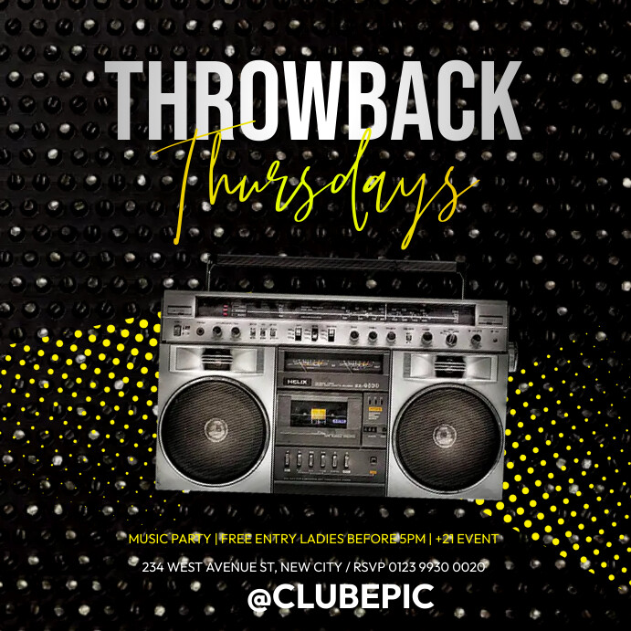 Throwback Thursday Music