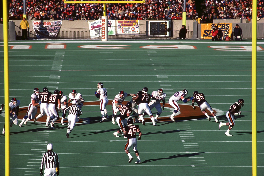 Chicago Bears 46 Defense Chicago Bears Framed Print