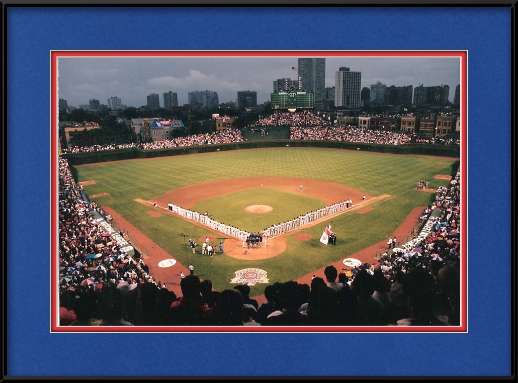 1990 All Star Game Wrigley Field Chicago Cubs Framed Print