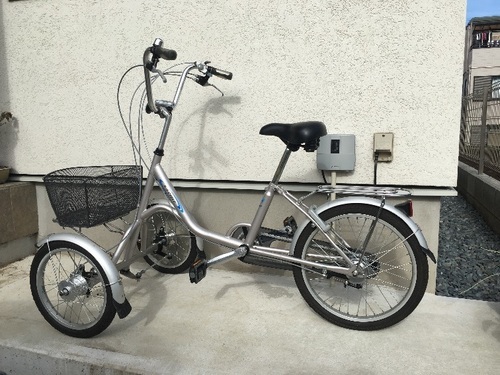 中古 三輪 自転車 三段ギア付 (Dice) 富士見の三輪車の中古あげます・譲ります｜ジモティーで不用品の処分