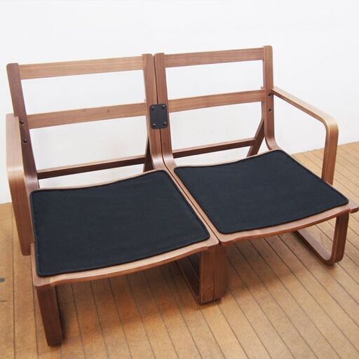 【無印良品】リビングでもダイニングでもつかえるシリーズ ダイニングセット 総額13万円程度 (HA65) (オレンジ